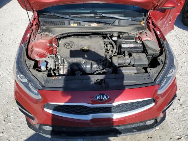 3KPF24AD5KE113188 - 2019 KIA FORTE FE RED photo 11