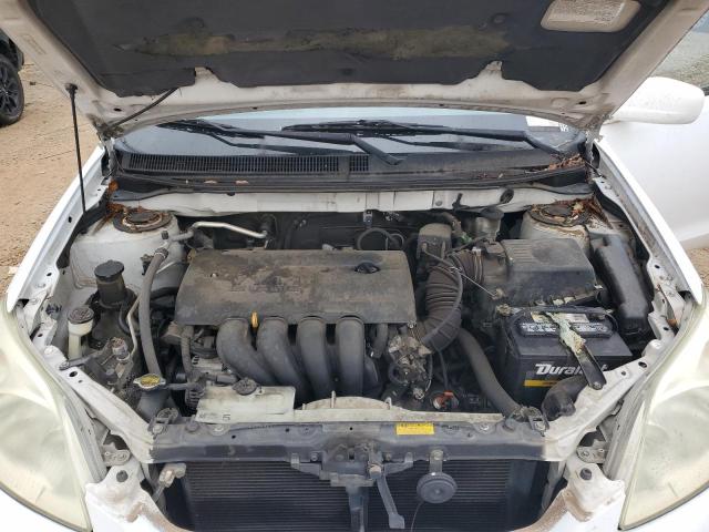 2T1KR32E24C175094 - 2004 TOYOTA COROLLA MA XR WHITE photo 11
