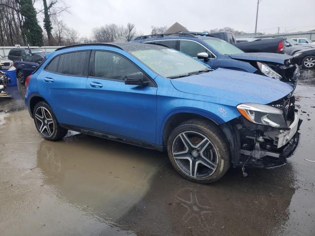 WDCTG4GB8GJ263147 - 2016 MERCEDES-BENZ GLA 250 4MATIC BLUE photo 4