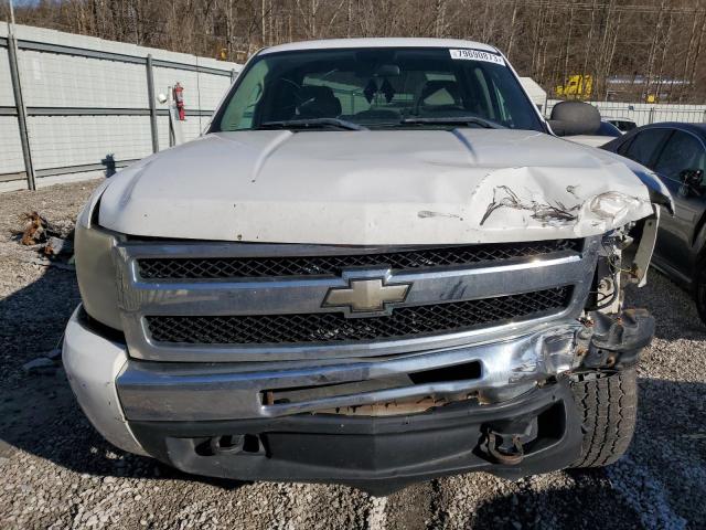 1GCEK29069Z136298 - 2009 CHEVROLET SILVERADO K1500 LT WHITE photo 5