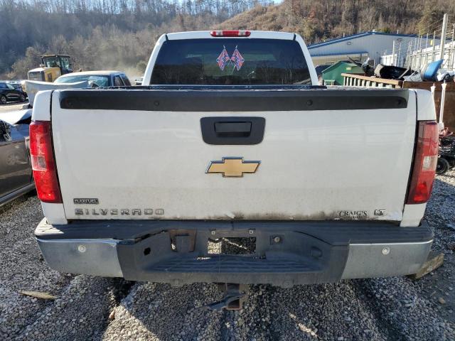 1GCEK29069Z136298 - 2009 CHEVROLET SILVERADO K1500 LT WHITE photo 6