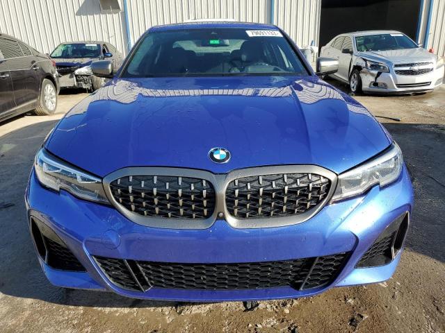 3MW5U7J05M8B60188 - 2021 BMW M340I BLUE photo 5