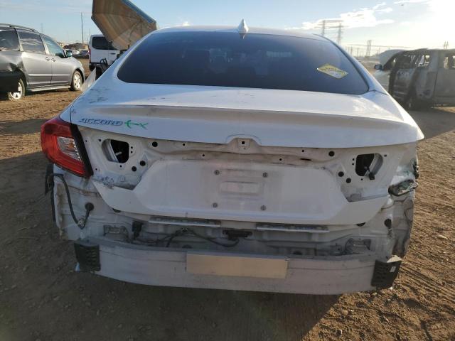 1HGCV1F5XJA208777 - 2018 HONDA ACCORD EXL WHITE photo 6