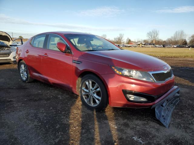 5XXGM4A79CG032891 - 2012 KIA OPTIMA LX RED photo 4