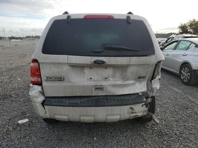 1FMCU0DG7CKA47166 - 2012 FORD ESCAPE XLT WHITE photo 6