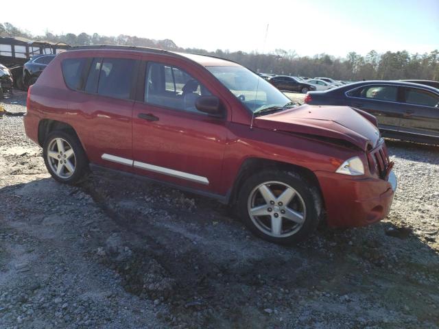 1J8FF57W57D585881 - 2007 JEEP COMPASS LIMITED RED photo 4