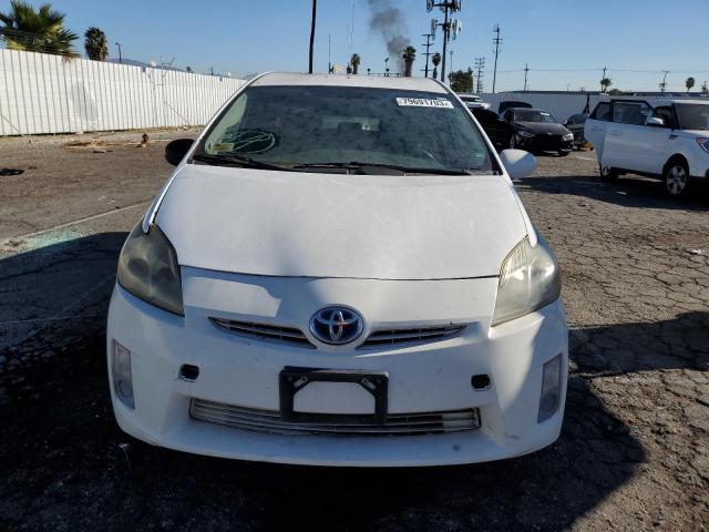 JTDKN3DU3A0150856 - 2010 TOYOTA PRIUS WHITE photo 5