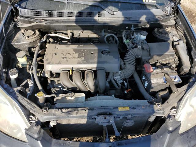 2T1KR32E25C483710 - 2005 TOYOTA COROLLA MA XR BLACK photo 11