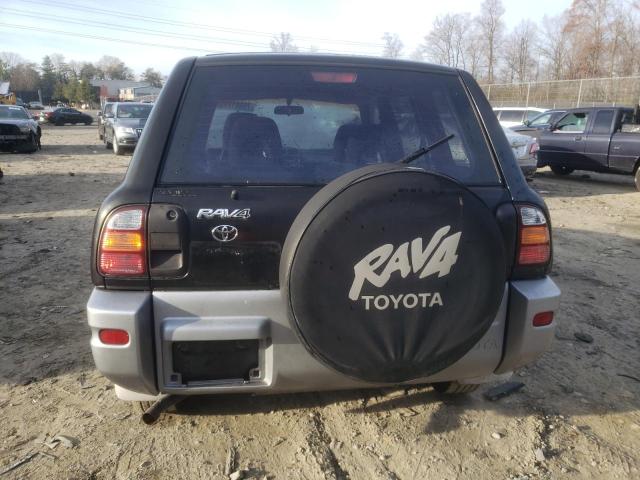 JT3HP10V9Y0243161 - 2000 TOYOTA RAV4 BLACK photo 6