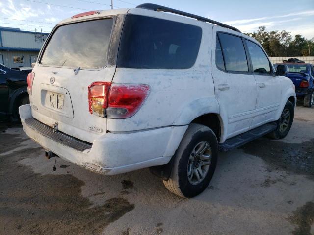 5TDBT48A65S249654 - 2005 TOYOTA SEQUOIA LIMITED WHITE photo 3