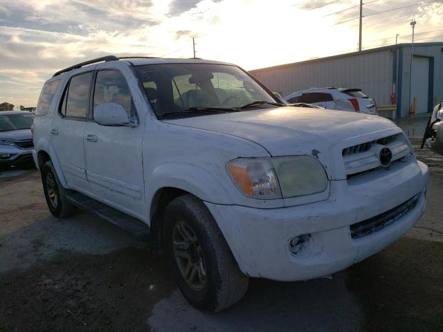 5TDBT48A65S249654 - 2005 TOYOTA SEQUOIA LIMITED WHITE photo 4