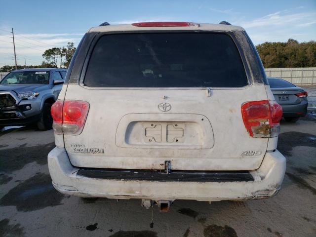 5TDBT48A65S249654 - 2005 TOYOTA SEQUOIA LIMITED WHITE photo 6