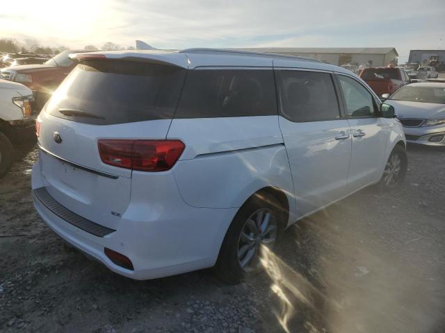 KNDMC5C18K6538715 - 2019 KIA SEDONA EX WHITE photo 3