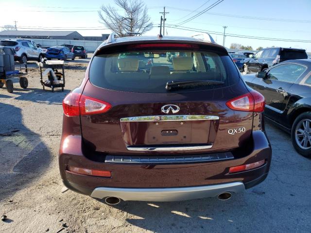 JN1BJ0RR5GM267177 - 2016 INFINITI QX50 BROWN photo 6