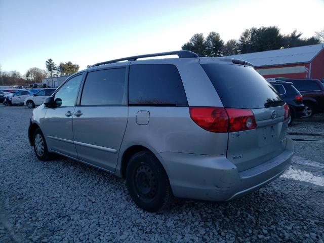 5TDZA23C96S570946 - 2006 TOYOTA SIENNA CE SILVER photo 2