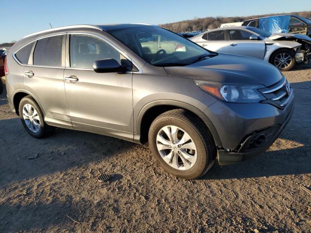 5J6RM4H74CL002447 - 2012 HONDA CR-V EXL GRAY photo 4