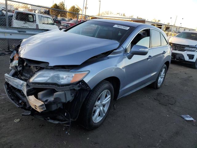 5J8TB4H52FL021729 - 2015 ACURA RDX TECHNOLOGY BLUE photo 1