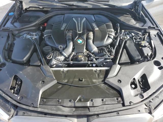 WBAJB9C52KB287937 - 2019 BMW M550XI GRAY photo 11