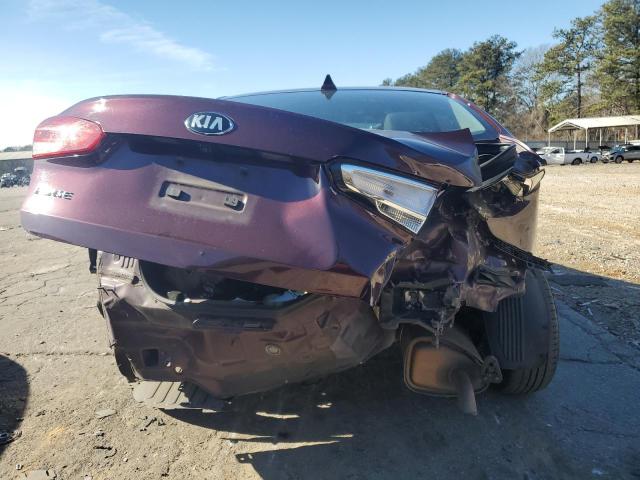 3KPFL4A71JE193823 - 2018 KIA FORTE LX BURGUNDY photo 6