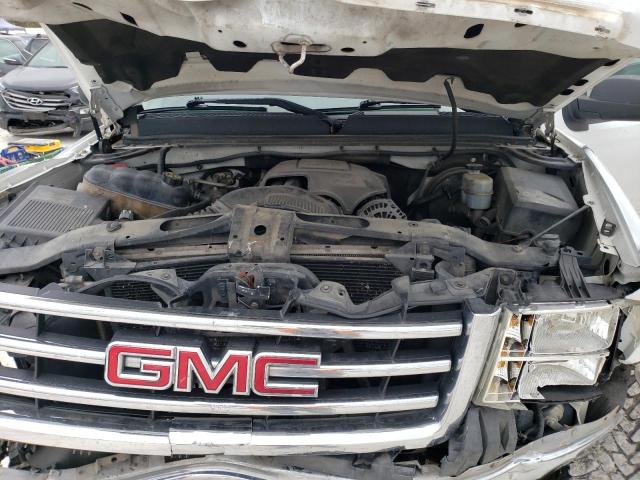 3GTP2VE75DG102987 - 2013 GMC SIERRA K1500 SLE WHITE photo 11