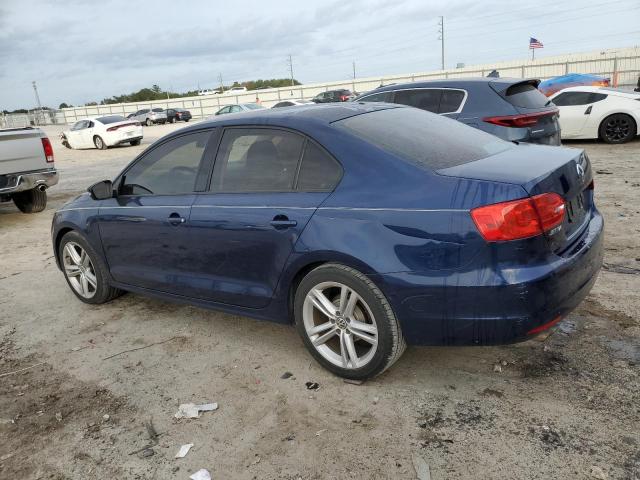 3VWDX7AJ6BM068538 - 2011 VOLKSWAGEN JETTA SE BLUE photo 2