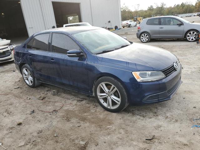 3VWDX7AJ6BM068538 - 2011 VOLKSWAGEN JETTA SE BLUE photo 4