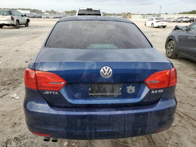 3VWDX7AJ6BM068538 - 2011 VOLKSWAGEN JETTA SE BLUE photo 6