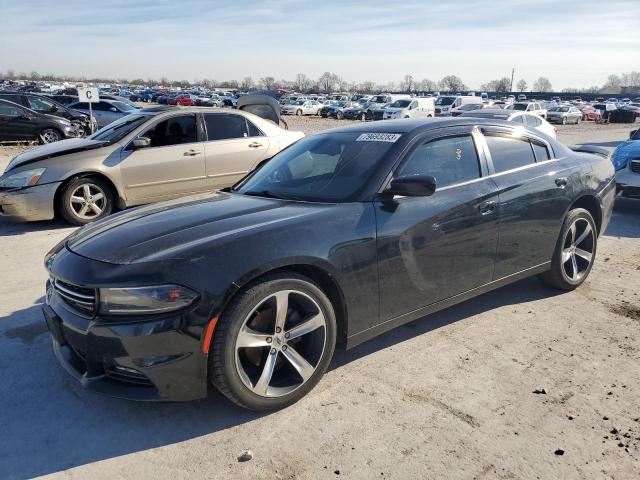 2C3CDXHG7HH602059 - 2017 DODGE CHARGER SXT BLACK photo 1