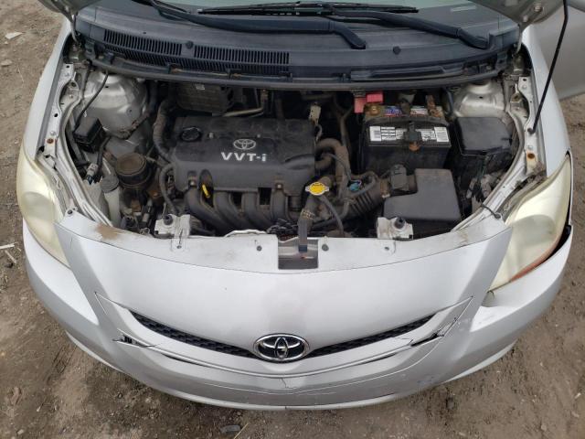 JTDBT903471081765 - 2007 TOYOTA YARIS SILVER photo 11