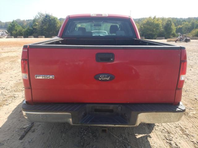 1FTRW12W58FA55369 - 2008 FORD F150 SUPERCREW RED photo 6