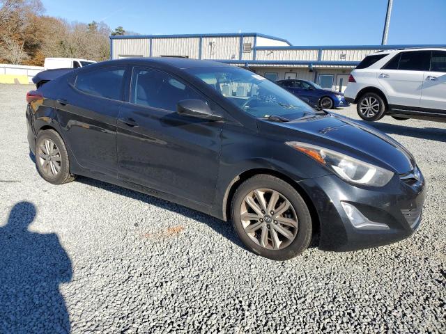 5NPDH4AE9EH500034 - 2014 HYUNDAI ELANTRA SE BLACK photo 4