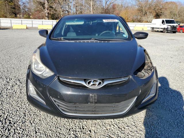 5NPDH4AE9EH500034 - 2014 HYUNDAI ELANTRA SE BLACK photo 5