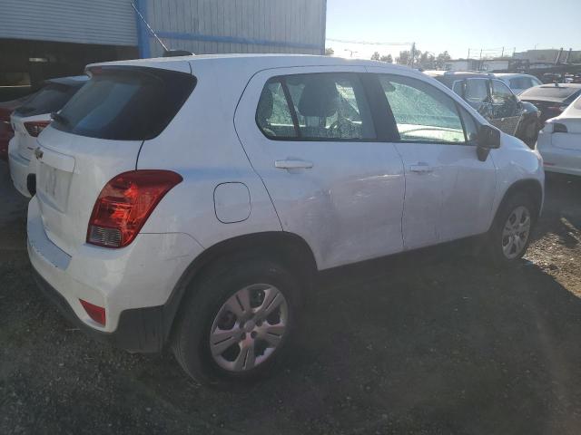 KL7CJKSB9HB237362 - 2017 CHEVROLET TRAX LS WHITE photo 3