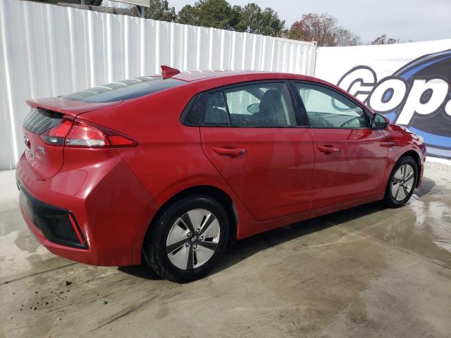 KMHC65LC0KU168467 - 2019 HYUNDAI IONIQ BLUE RED photo 3