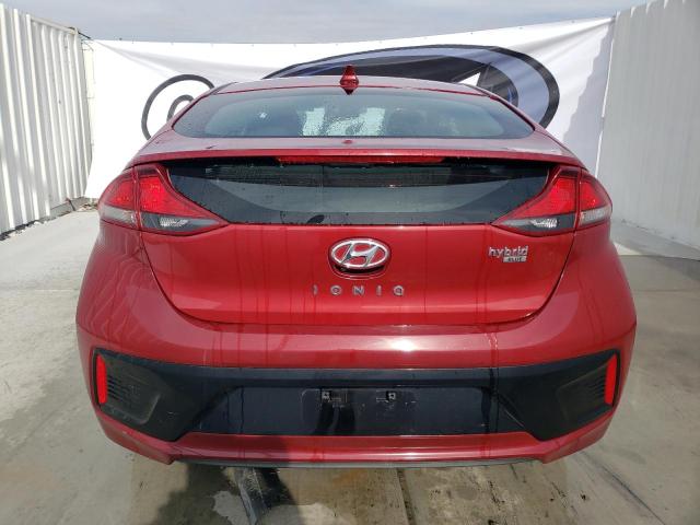 KMHC65LC0KU168467 - 2019 HYUNDAI IONIQ BLUE RED photo 6