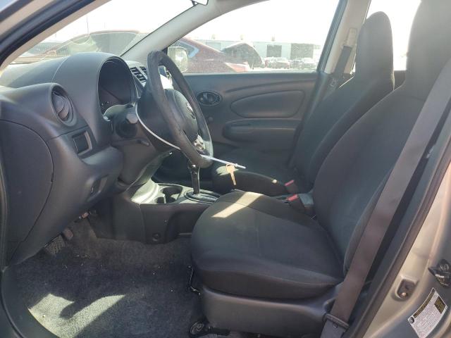 3N1CN7AP7EL854967 - 2014 NISSAN VERSA S GRAY photo 7