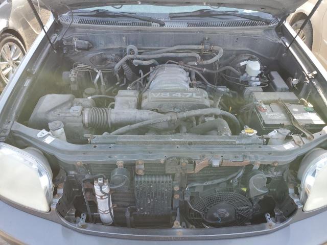 5TDBT48A74S231758 - 2004 TOYOTA SEQUOIA LIMITED SILVER photo 12