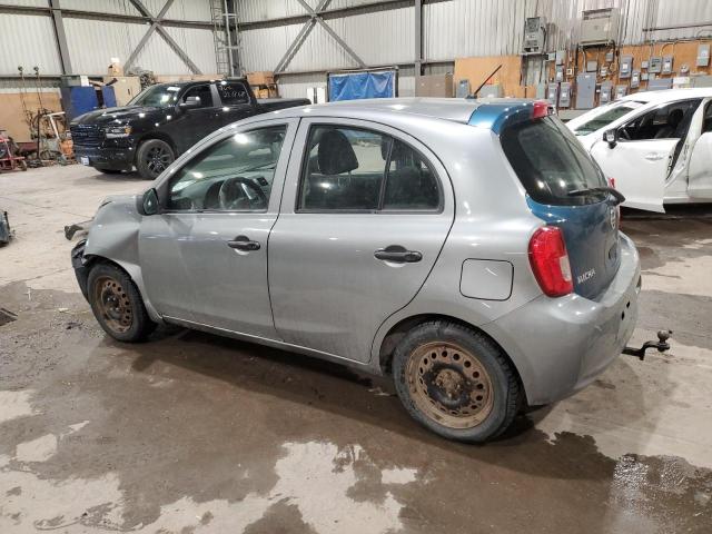 3N1CK3CP1FL233711 - 2015 NISSAN MICRA CHARCOAL photo 2