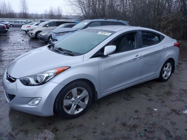 KMHDH4AE1DU812333 - 2013 HYUNDAI ELANTRA GLS SILVER photo 1