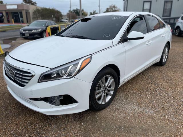 5NPE24AF5FH221423 - 2015 HYUNDAI SONATA SE WHITE photo 2