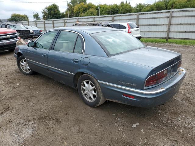 1G4CW54K324157842 - 2002 BUICK PARK AVENU BLUE photo 2