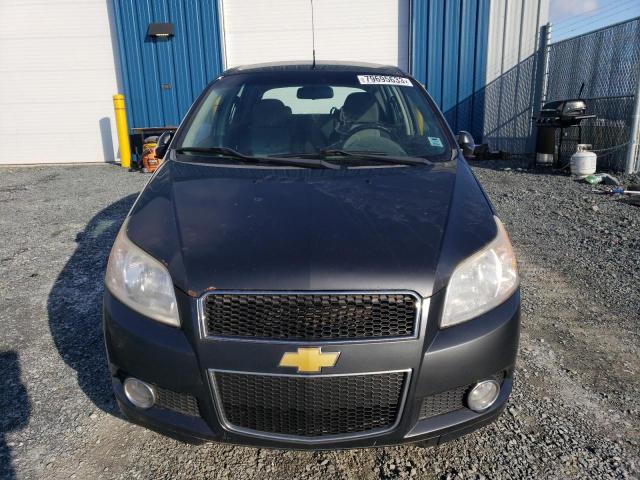 3G1TB6DG3BL149437 - 2011 CHEVROLET AVEO LS GRAY photo 5