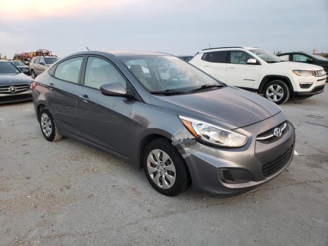 KMHCT4AE6FU899806 - 2015 HYUNDAI ACCENT GLS GRAY photo 4