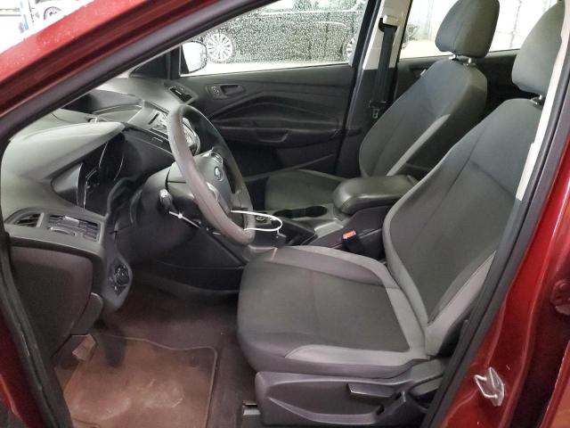 1FMCU0F78EUA81492 - 2014 FORD ESCAPE S RED photo 7