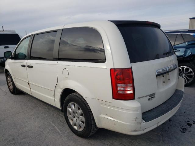 2A8HR44H08R727469 - 2008 CHRYSLER TOWN & COU LX WHITE photo 2