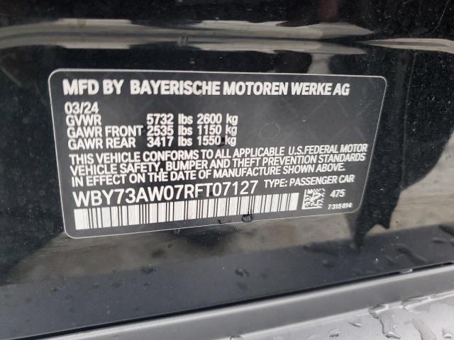 WBY73AW07RFT07127 - 2024 BMW I4 EDRIVE 40 黑色 照片 12