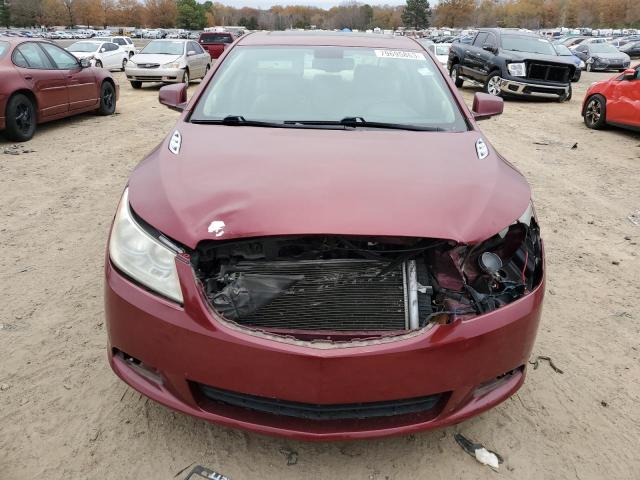 1G4GC5ED5BF310770 - 2011 BUICK LACROSSE CXL RED photo 5