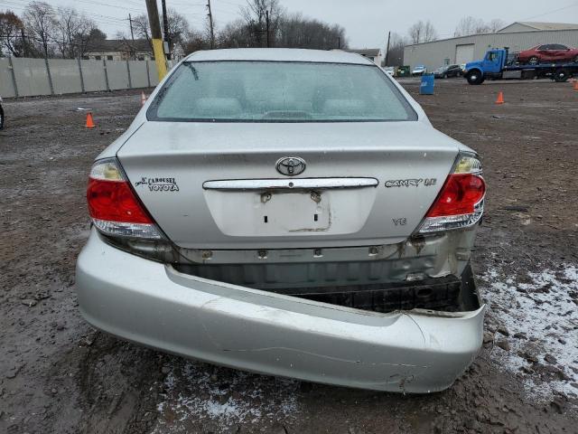 4T1BF30K55U601877 - 2005 TOYOTA CAMRY LE SILVER photo 6