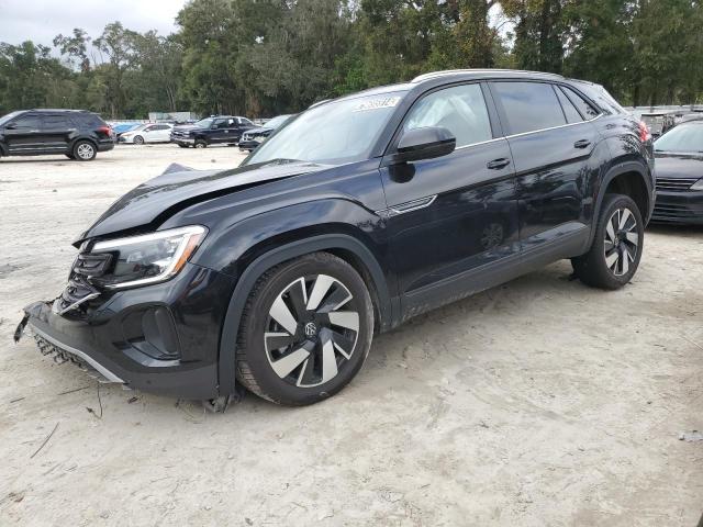 1V2KE2CA3RC243421 - 2024 VOLKSWAGEN ATLAS CROS SE أسود صورة 1