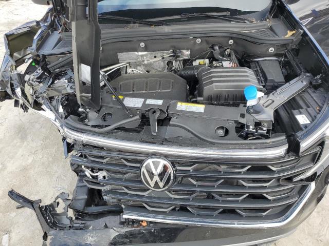 1V2KE2CA3RC243421 - 2024 VOLKSWAGEN ATLAS CROS SE أسود صورة 12